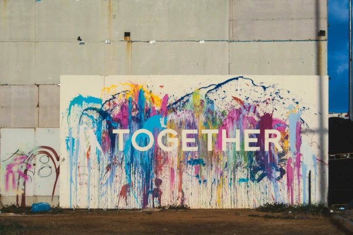 Together sign