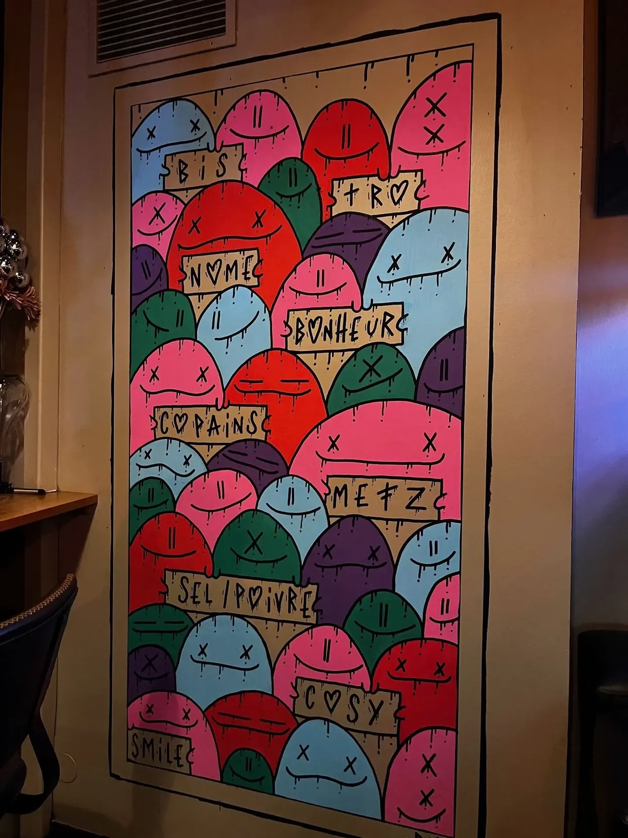 Intérieur du restaurant le Bistronome à Metz