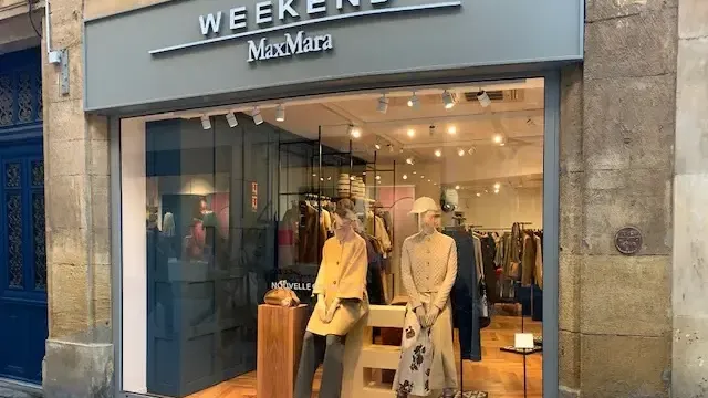 Devanture de la boutique Weekend MaxMara