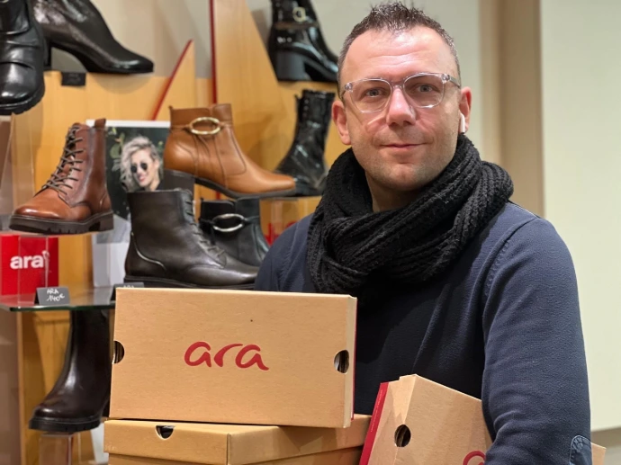 Emmanuel gérant de la boutique Arashop Metz