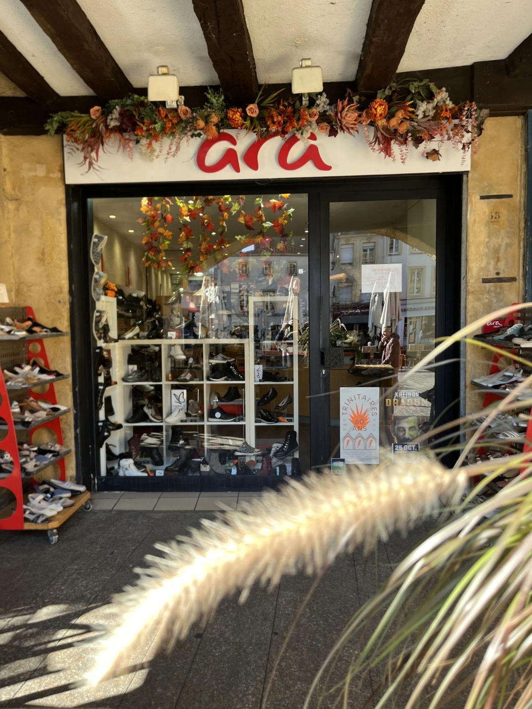 Devanture de la boutique Arashop place Saint Louis Metz