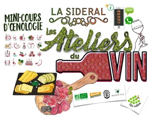 Affiche pour les mini-cours d&#39;oenologie à Metz