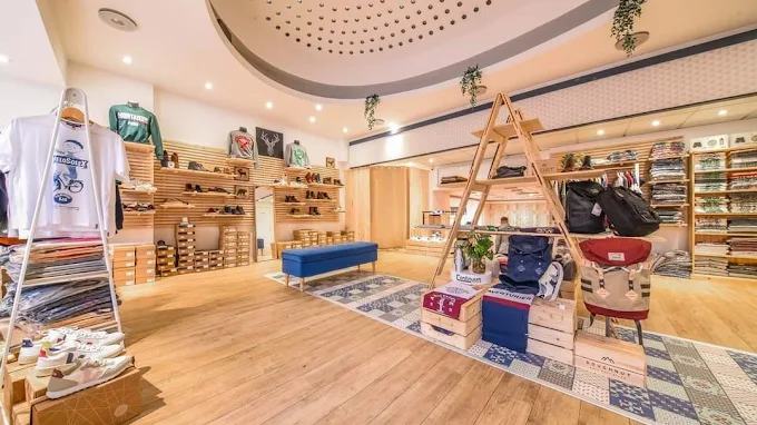 Intérieur de la boutique Continuum à Metz