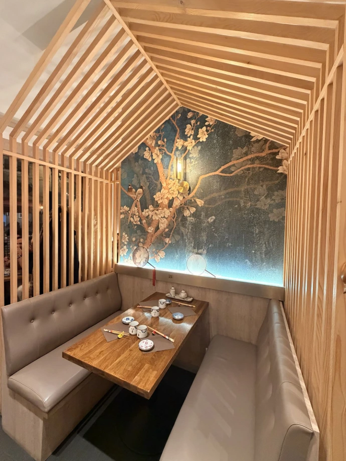 Intérieur du restaurant Fukushima à Metz