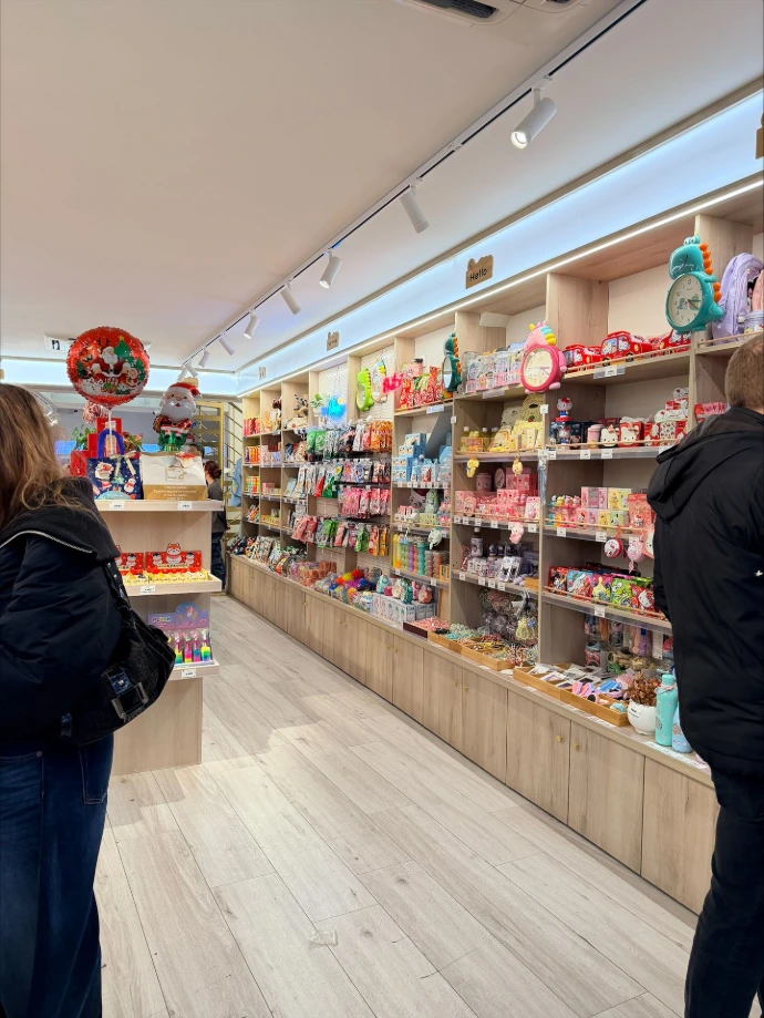 Intérieur de la boutique Ohayô rue du Palais à Metz