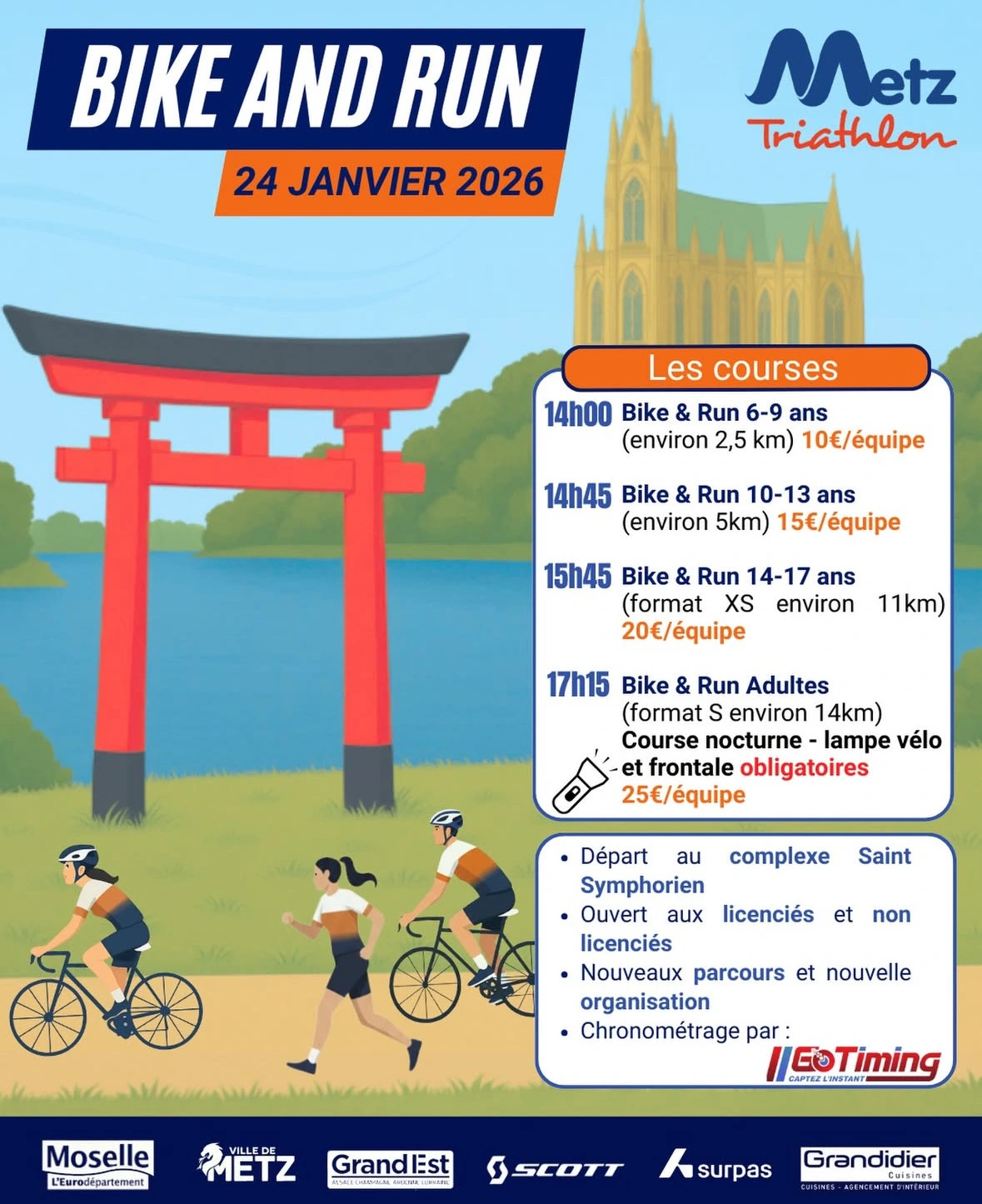 Affiche de l'événement Bike &amp; Run