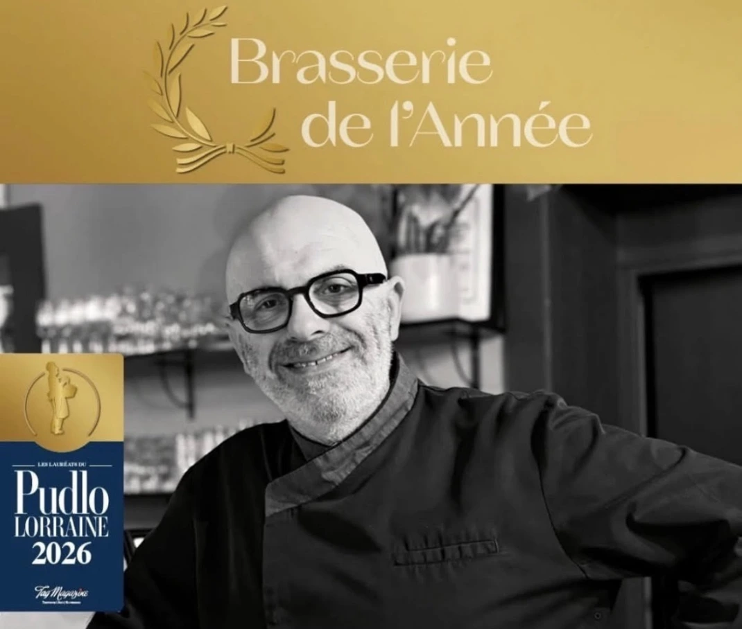 Image de la récompense "Brasserie de l'année" attribué à la brasserie le 11