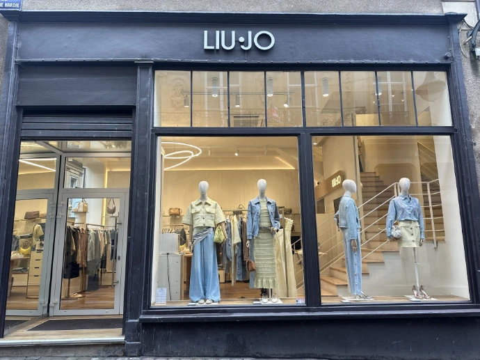 Devanture de la boutique LIU JO à Metz