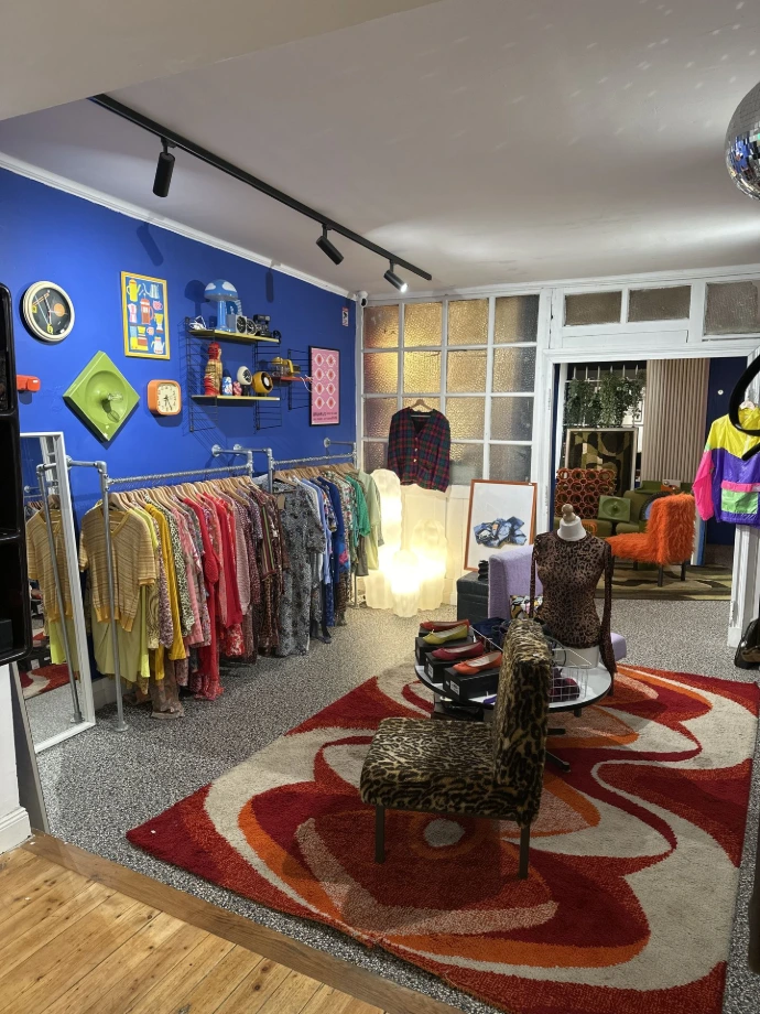 Intérieur de la boutique Tête d'Affiche à Metz