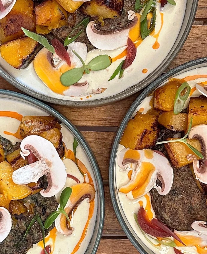 Plat proposé au bistro la Station à Metz