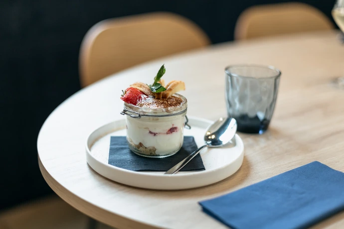 Plat proposé au restaurant Moze, rue du père potot à Metz
