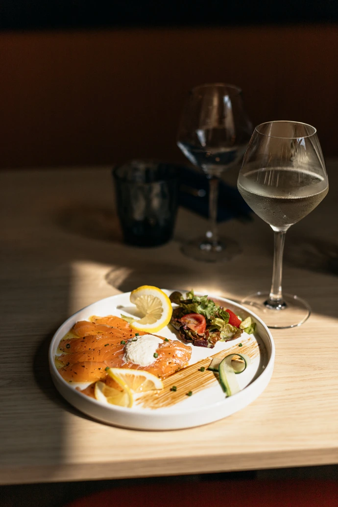 Plat proposé au restaurant Moze, rue du père potot à Metz