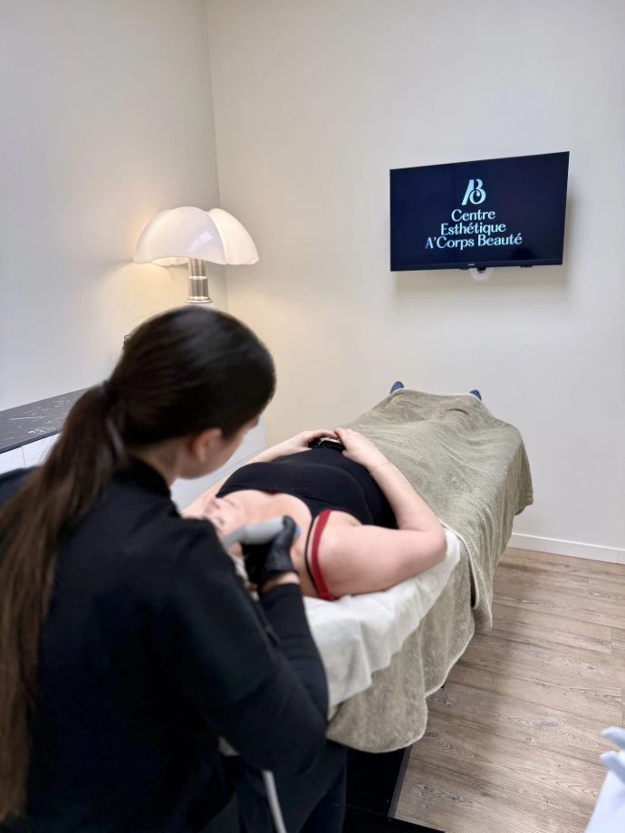 Intérieur A'Corps Beauté située rue Lothaire à Metz