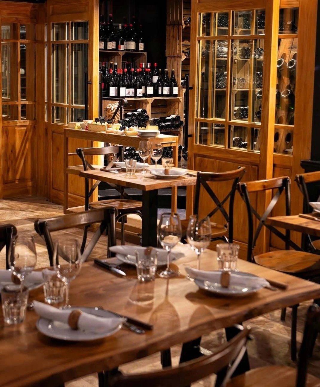 Intérieur du restaurant Gueuleton rue de la fontaine à Metz