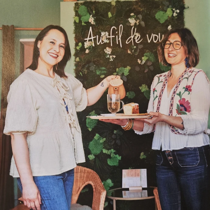 Gérantes du Salon au fil de vous à Metz