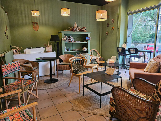 Intérieur du Salon au fil de vous à Metz