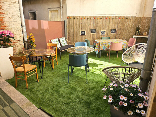 Intérieur du Salon au fil de vous à Metz