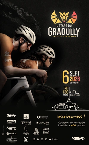 affiche de l'événement L'étape du Graoully course cycliste à metz